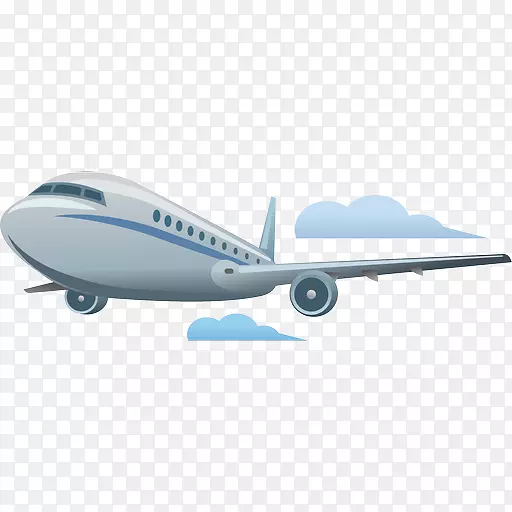 飞机飞行飞机剪辑艺术.飞机