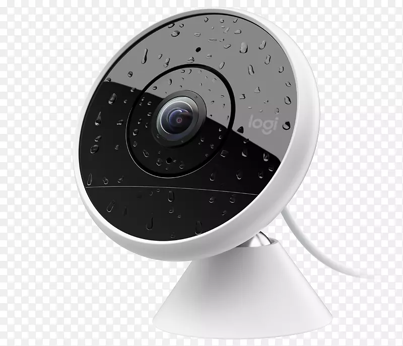 罗技圆环2组合式无线安全摄像机