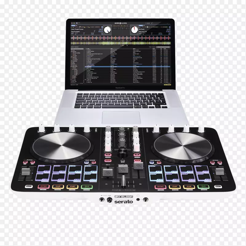DJ控制器重新循环beatMix 4光盘骑师音频混频器dj混音