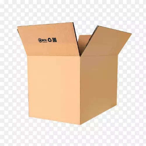 纸箱纸板包装和标签瓦楞纸纤维板包裹箱