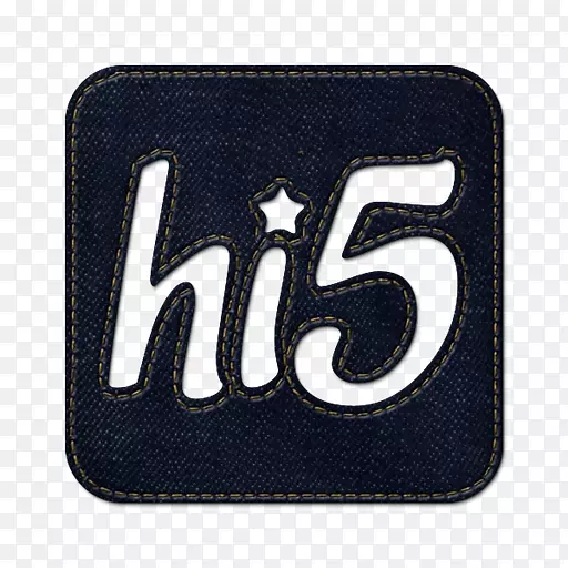 社交媒体hi5计算机图标社交网络服务-社交媒体
