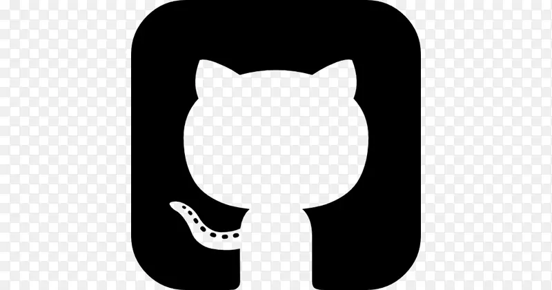 晶须GitHub电脑图标标志-GitHub