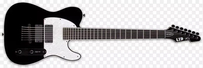 ESP有限公司sc-607B七弦吉他esp有限公司kh-202 esp吉它特别是斯蒂芬木匠签名sct-607b电吉他-吉他