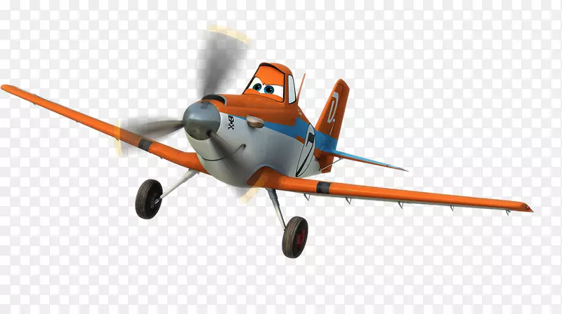 尘土飞扬的Crophopper YouTube飞机上的Pixar-YouTube