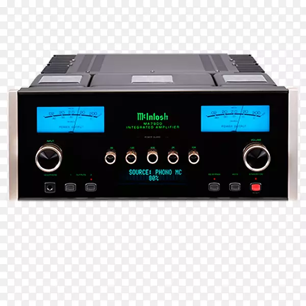 实验室音频功率放大器集成放大器McIntosh ma7900