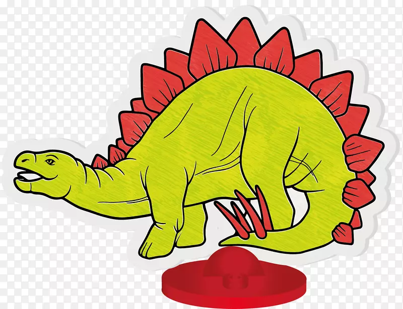 恐龙罗泽卡卡通片艺术-恐龙