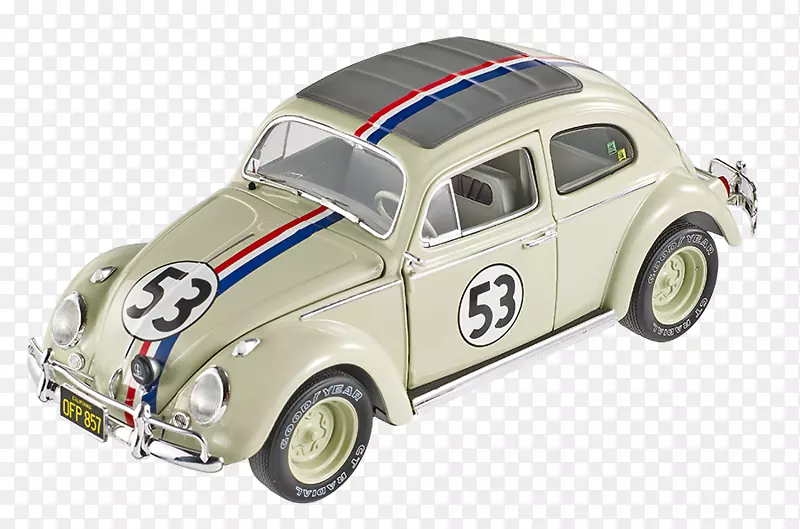 Herbie Volkswagen甲壳虫汽车压铸玩具