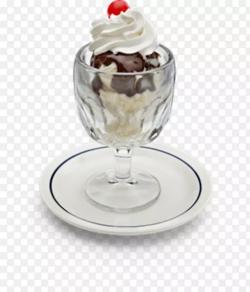 圣代冰淇淋圆锥形软糖巧克力冰淇淋-冰淇淋