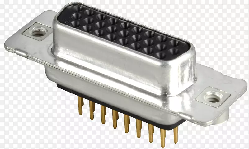 超小型电连接器印制电路板vga连接器电子部件