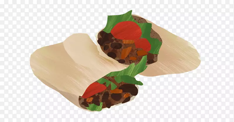 墨西哥菜法拉费尔酱鳄梨玉米饼洋葱