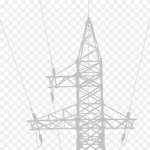 输电塔电位差电线电缆架空电力线高压
