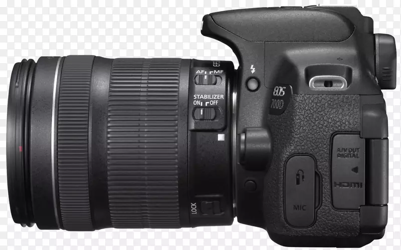 佳能Eos 700 D佳能ef-s 18-55 mm镜头佳能18-s 18-135 mm镜头数码单反相机