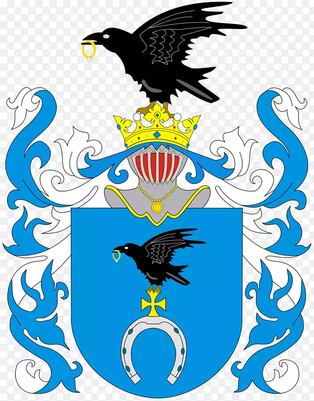科萨克军徽波兰-立陶宛联邦血统波兰纹章飞行乌鸦