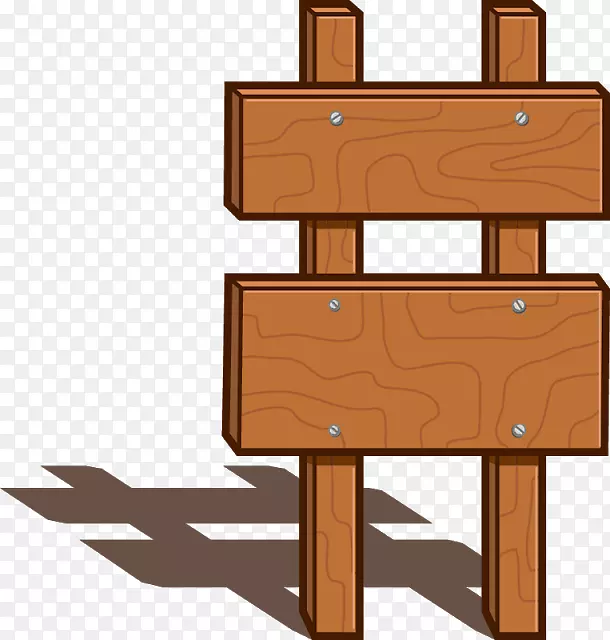 莱特莱罗木动画剪贴画-木材