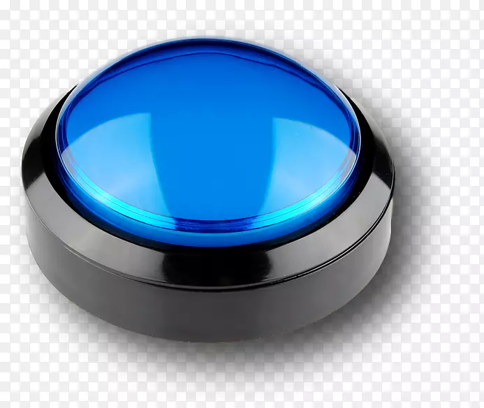 按钮式电气开关锁存开关蓝色按钮