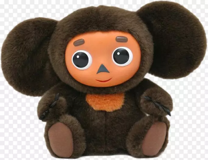 切布拉什卡毛绒填充动物&可爱的玩具娃娃-切布拉什卡