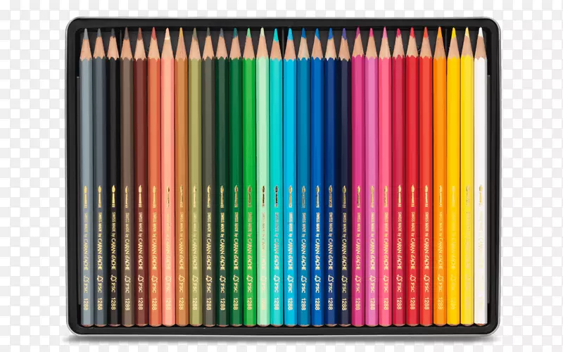 彩色铅笔Caran d‘Ache绘图-铅笔