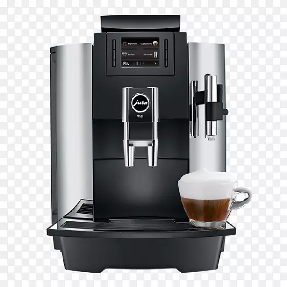 咖啡浓缩咖啡Jura我们8拿铁马奇亚托咖啡-咖啡
