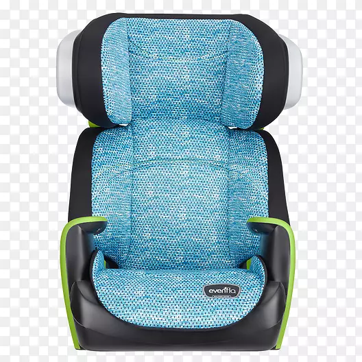 Evenflo光谱带定位助推器汽车座椅婴儿和蹒跚学步的汽车座椅Halfords必需品高靠背助推器座椅