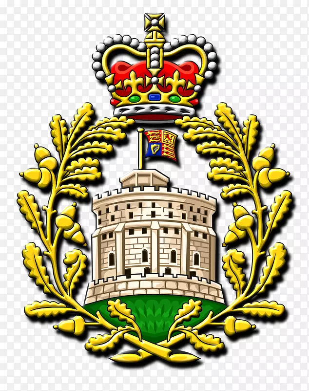 英国温莎宫，英国皇冠君主制，英国皇家军徽-英国