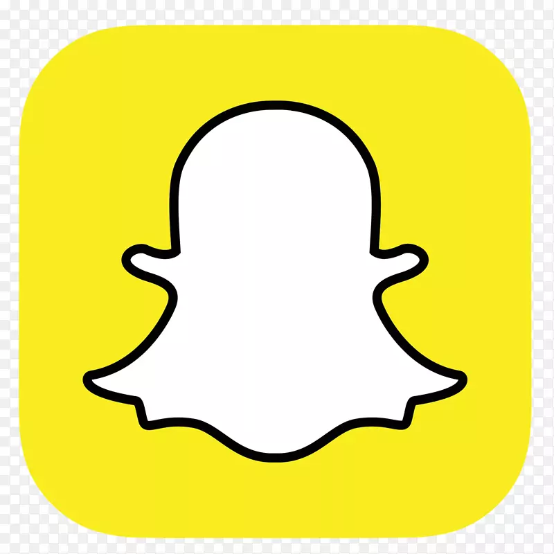 Snapchat标志广告快照公司。-Snapchat