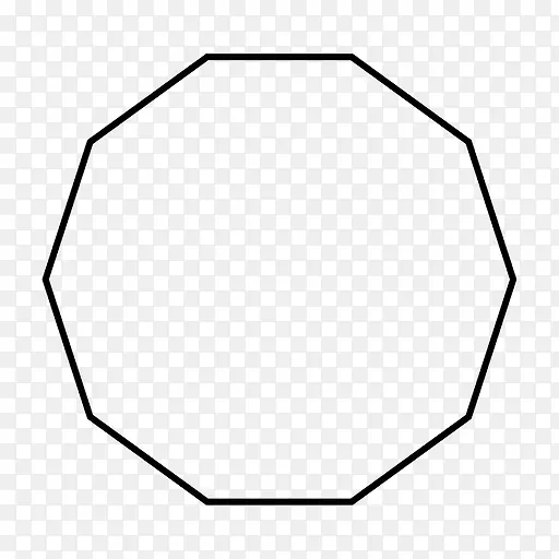 内嵌图形圆几何学十二角圆