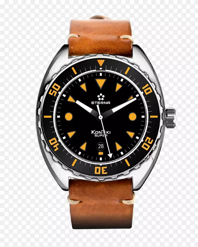 孔蒂基远征埃特娜格伦琴手表表带手表