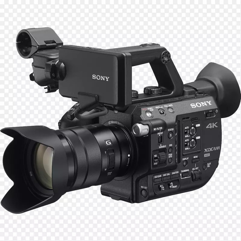 超级35索尼XDCAMPXW-fs5相机索尼α-照相机