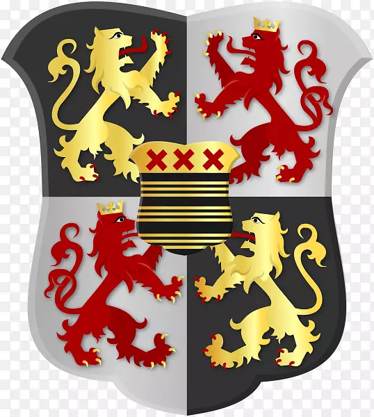德恩，荷兰Zvenbergen Wapen van Deurne军徽，巴西语
