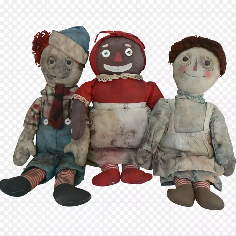 简陋的安和安迪，钟爱的肚皮毛绒动物&20世纪20年代的可爱玩具-洋娃娃