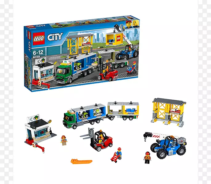 亚马逊网站乐高60169城市货运码头乐高城玩具-玩具