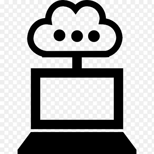 计算机图标云计算用户界面云存储云计算