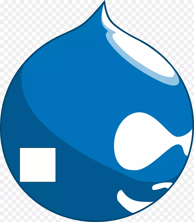 Drupal dokeos内容管理系统徽标-web设计