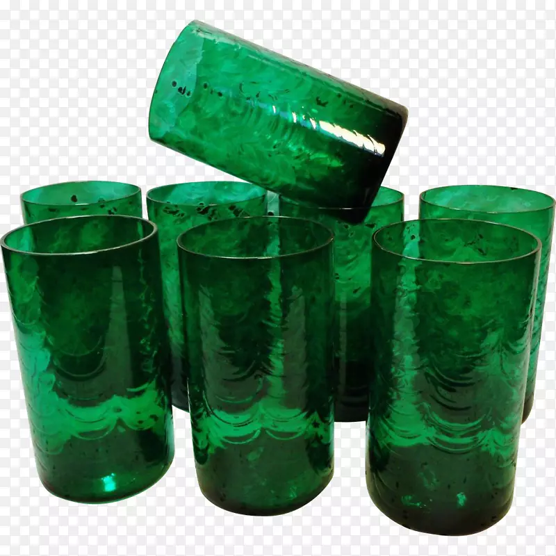 玻璃瓶绿筒玻璃