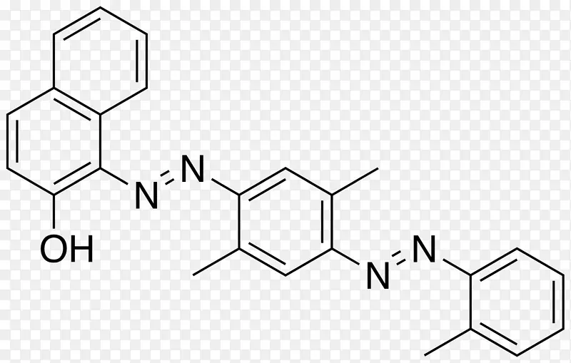 偶氮紫化学分子化学物质化学化合物