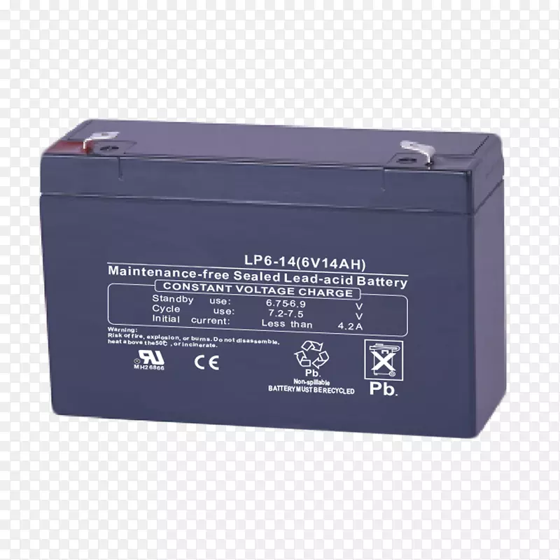 电动电池VRLA电池安培小时伏特可充电电池