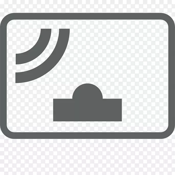 红外线电脑图标无线电接收器遥控器控制消费者ir-人
