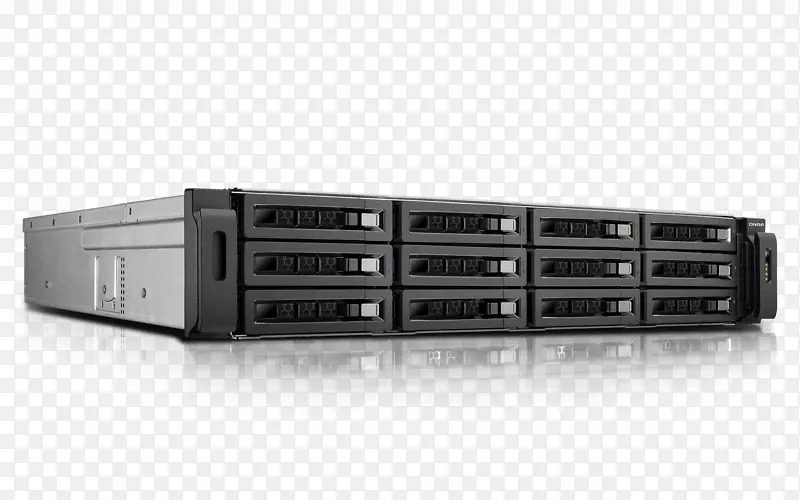 网络存储系统QNAP系统公司QNAP rexp-1220 u-rp网络录像机系列附SCSI