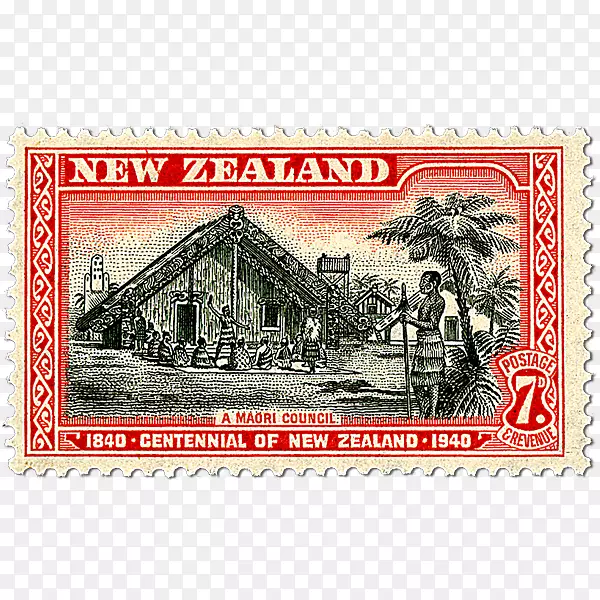 邮资邮票新西兰邮政长方形-牧区农耕