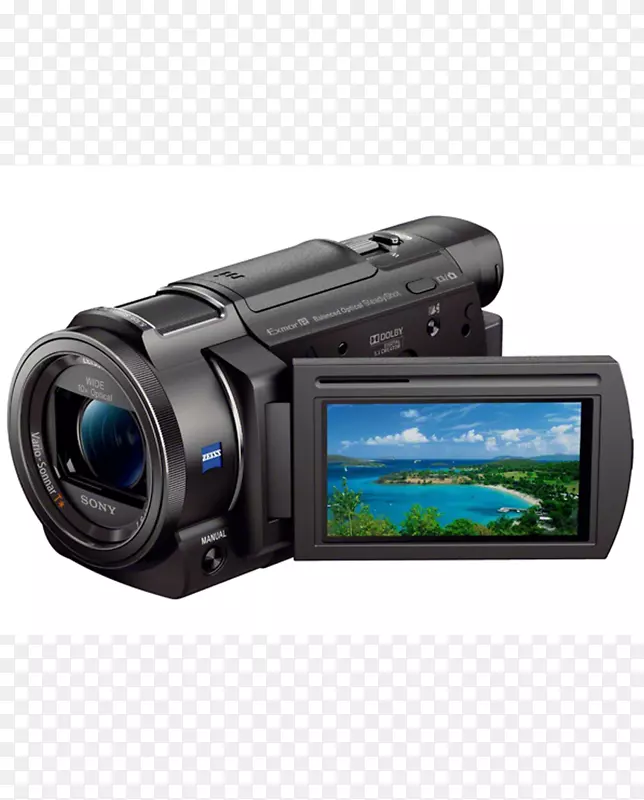 sony手持摄像机ddr-ax33 4k分辨率摄像机