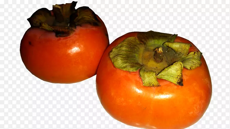 柿子素食美食水果柿子