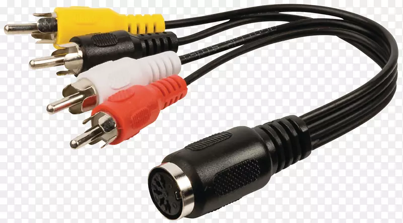 RCA连接器DIN连接器适配器电缆电气连接器其它