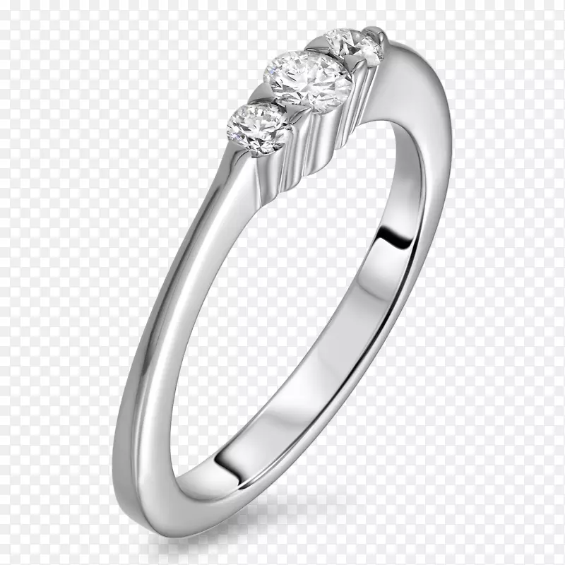 钻石三部曲戒指珠宝结婚戒指-钻石