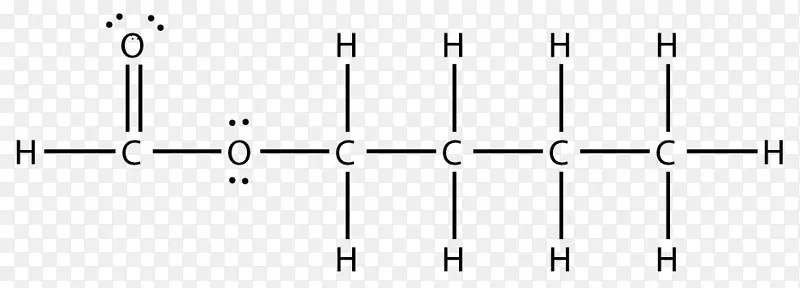 甲酸丁酯路易斯结构c5h10o2戊酸-其它结构