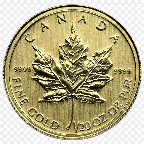 加拿大金枫叶加拿大枫叶金币