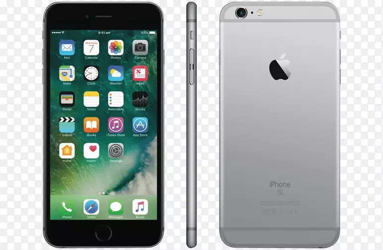 苹果iphone 6s电话空间灰色智能手机解锁