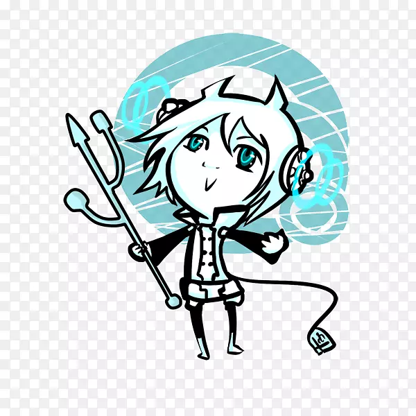绘画线条艺术平面设计剪贴画
