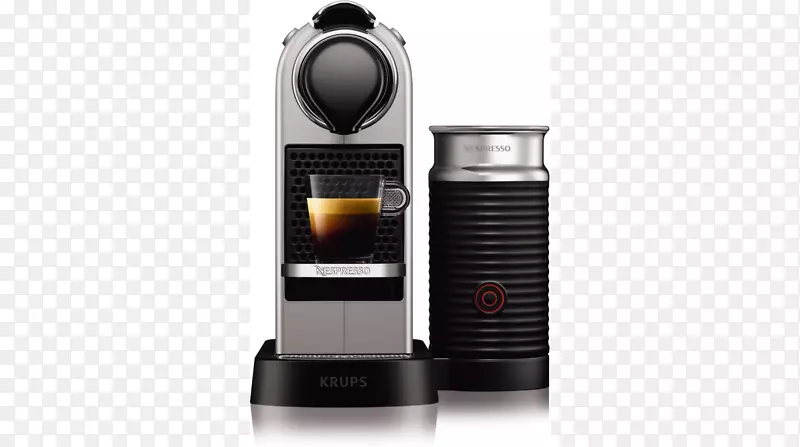 咖啡机Krups Nespresso citiz&牛奶xn 760-咖啡