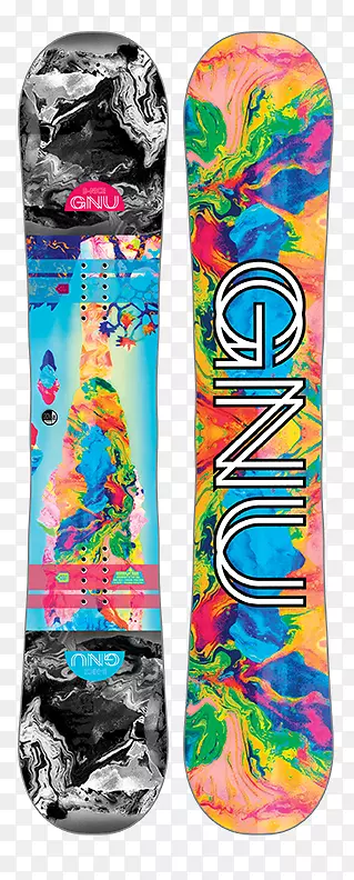 MERVEN MUNU女式滑雪板-漂亮的滑车(2017)流动白雪-滑雪板