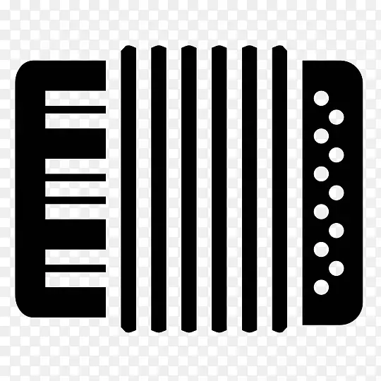 通音按钮手风琴电脑图标字体手风琴